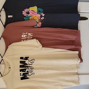3pc Bundle! "Mama" Graphic Tees